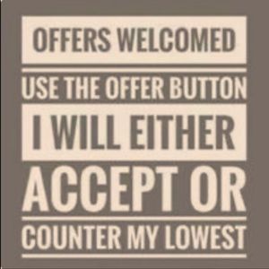 Offers welcomed